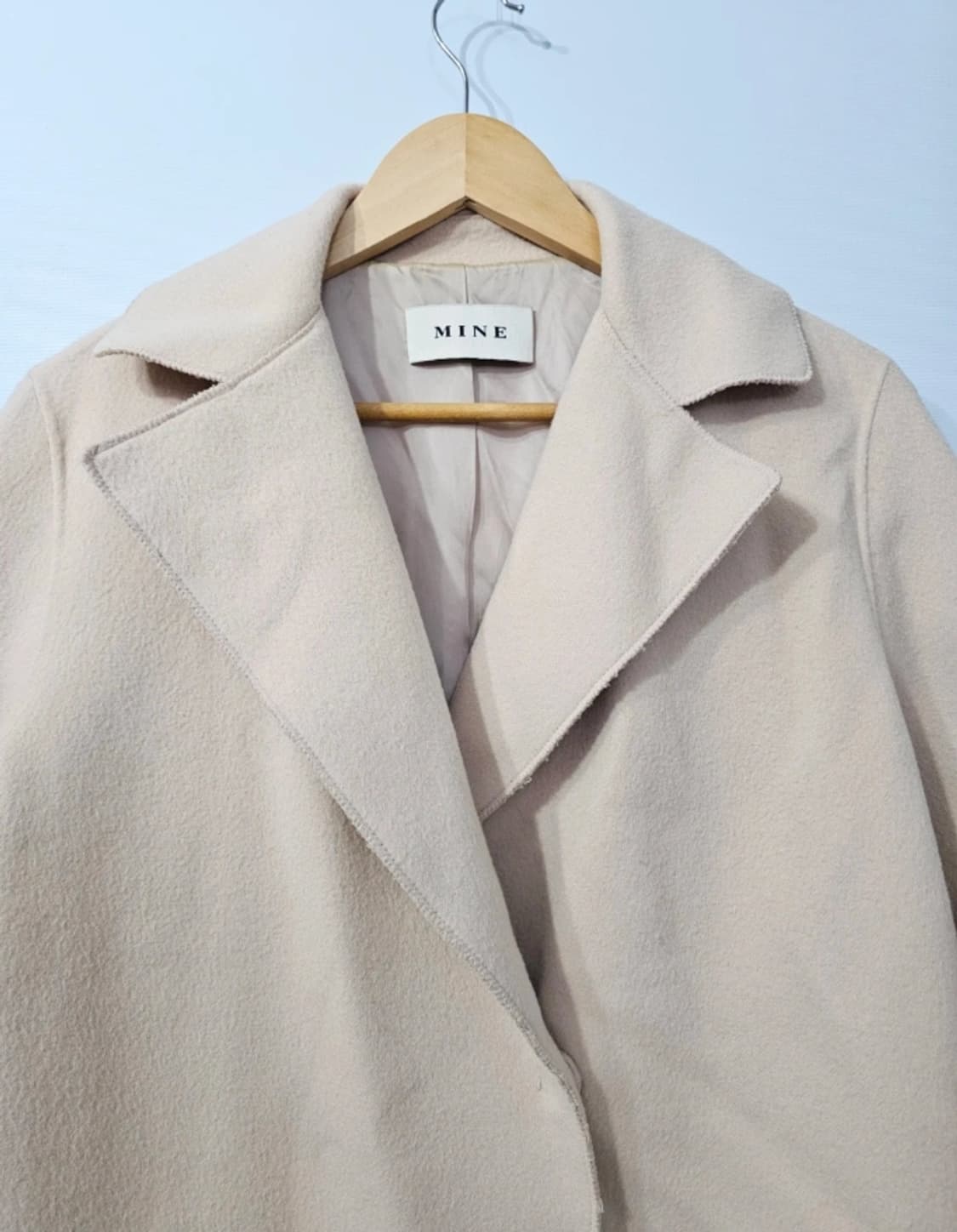 한섬 마인 핸드메이드 오버핏 코트 ~55 상품이미지2