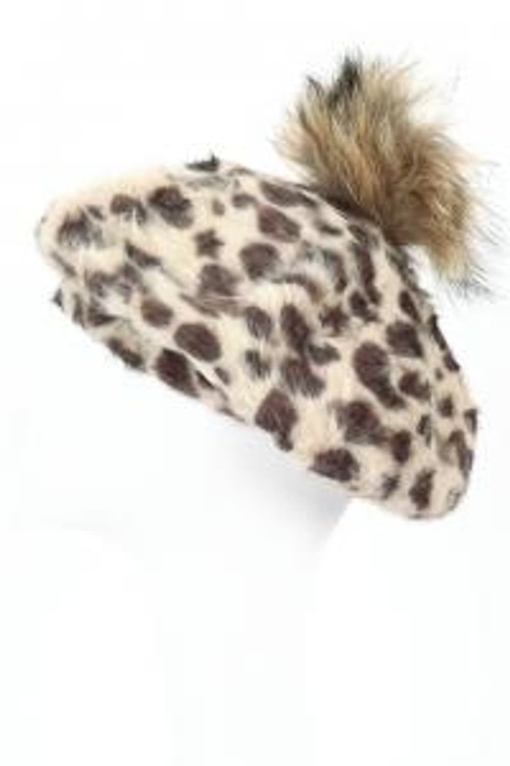 GLAD NEWS 호피앙고라베레모 글래드뉴스모자 상품이미지2