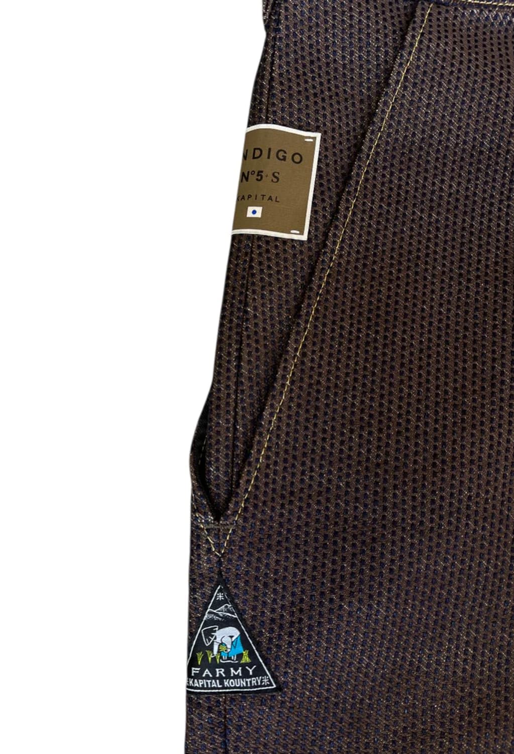 캐피탈 센츄리 데님 코메코메 쇼츠 (DEEP) No.5-S 2 상품이미지3