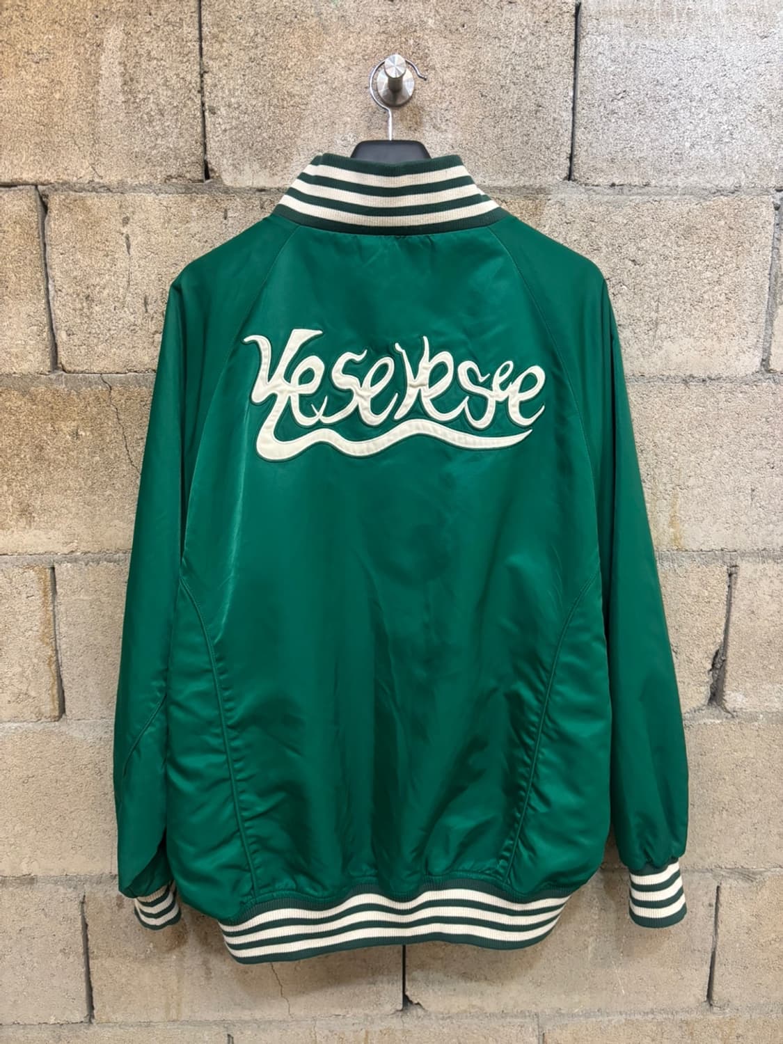 YESEYESEE 하이넥 스타디움 자켓 상품이미지3