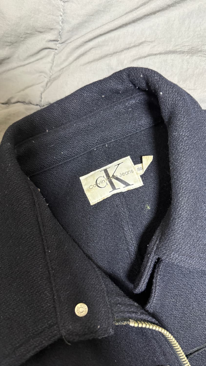 Calvin Klein 캘빈 클라인 울 블렌디드 퍼티크 상품이미지3