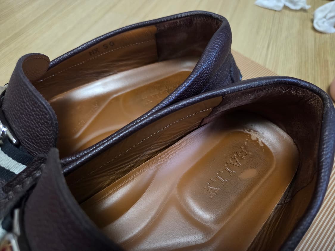 BALLY 발리 PISAN 삼선 드라이빙 로퍼  상품이미지7