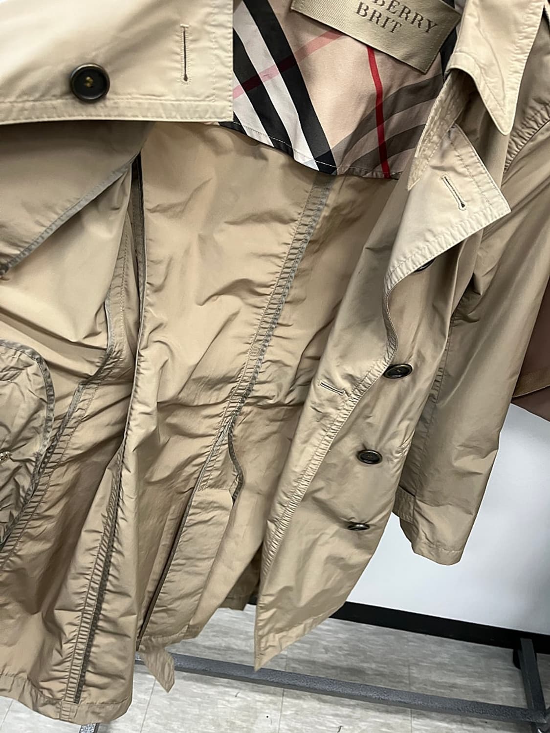 여) 버버리 폴리 봄 트렌치코트  상품이미지6