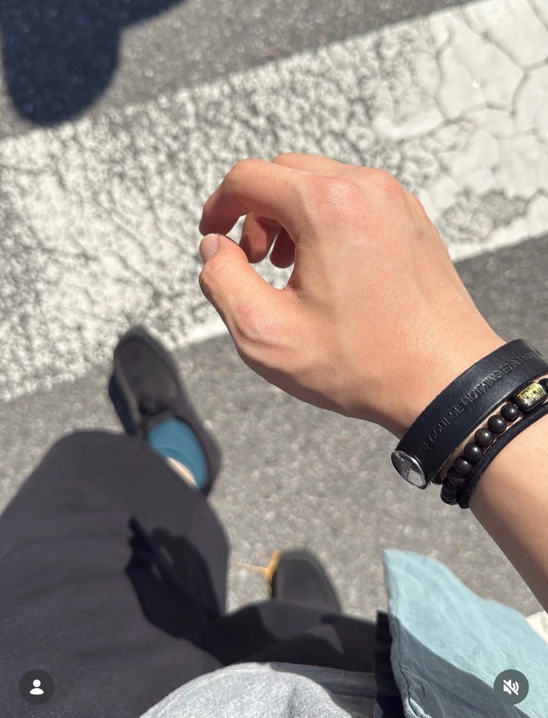 블레스 팔찌 블랙 상품이미지1