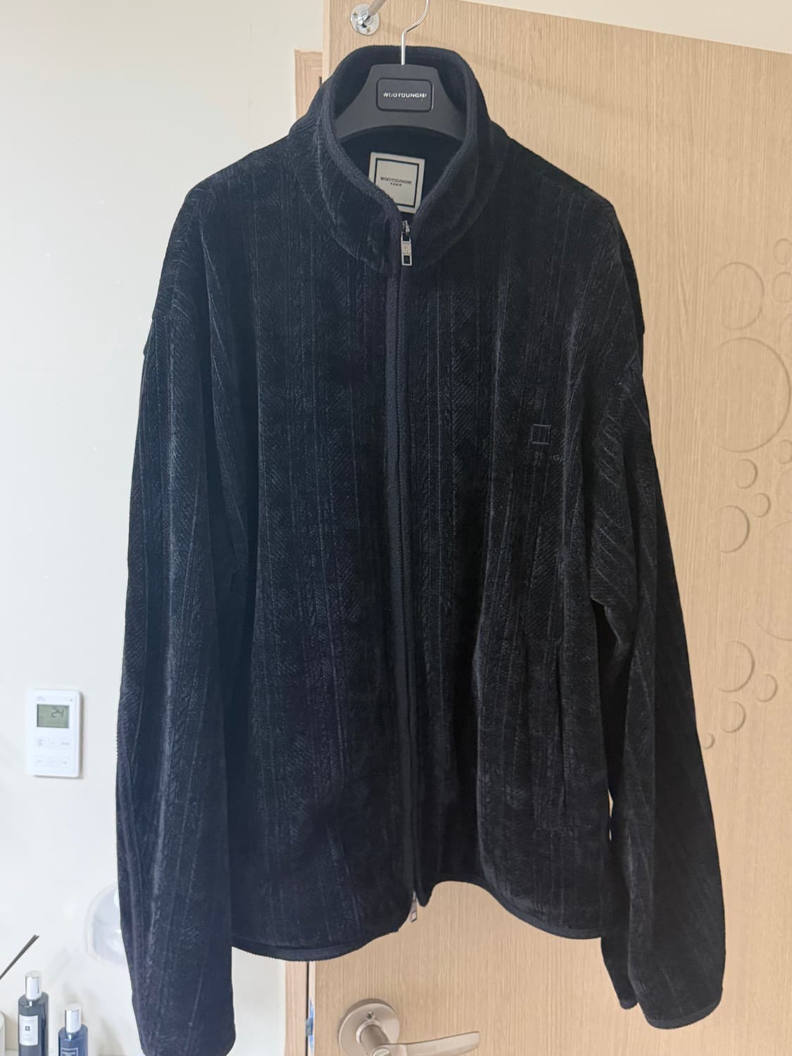 우영미 니팅벨벳 셋업 상품이미지2