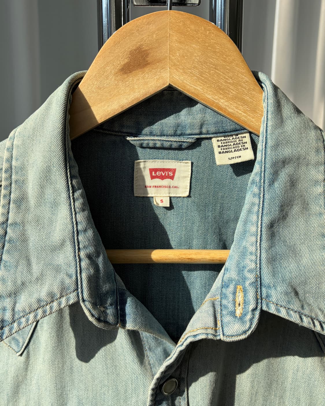 [S]리바이스 Levi's 클래식 웨스턴 데님 셔츠 상품이미지8