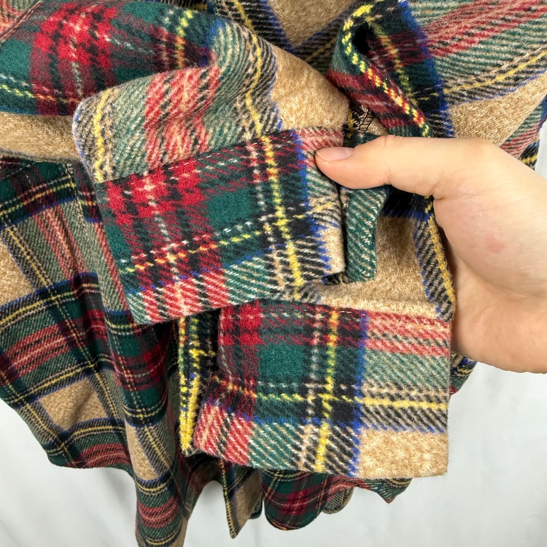 (F) 에토스 오버핏 체크 셔츠 코트 상품이미지4