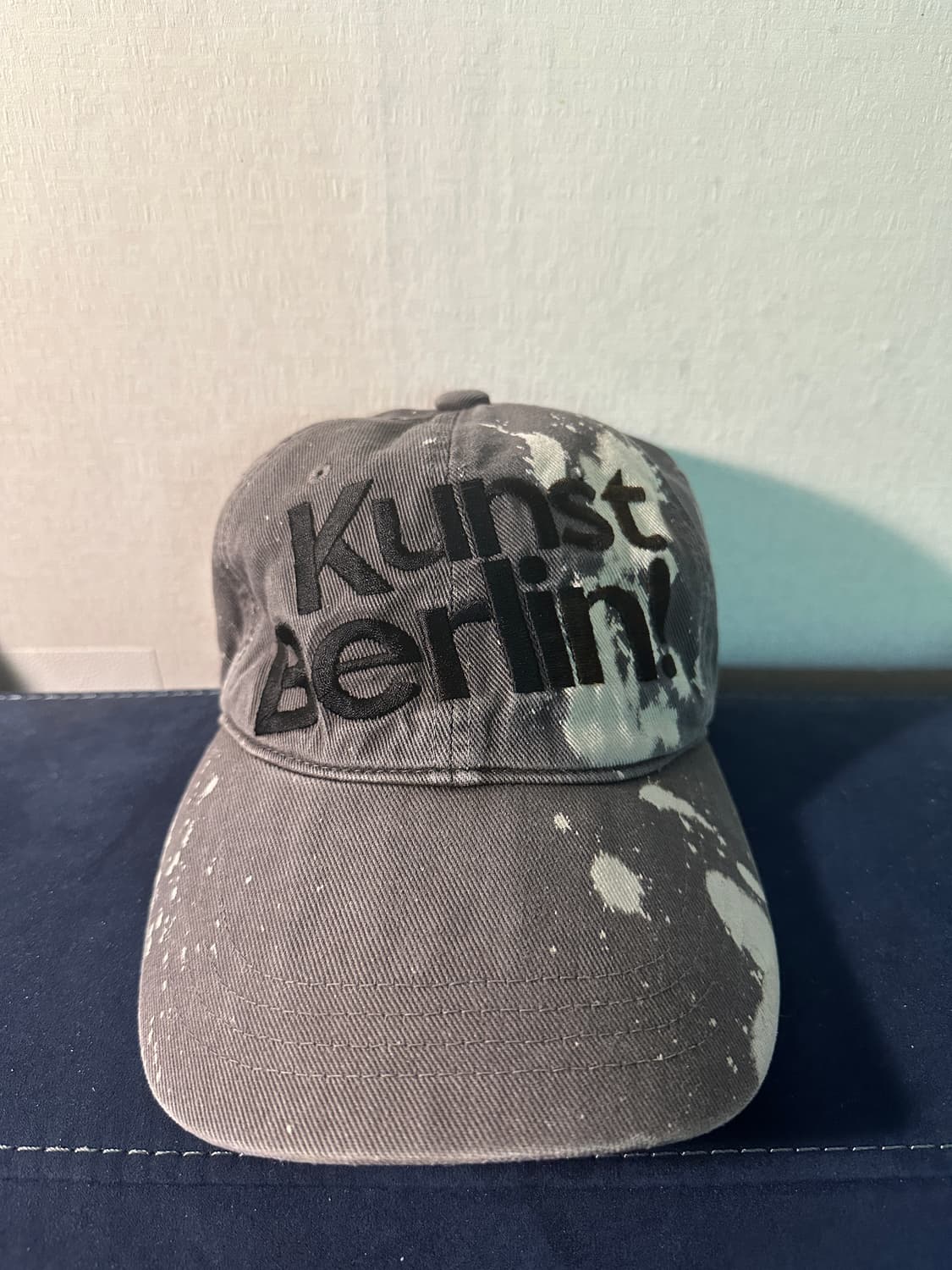 더뮤지엄비지터 쿤스트 워시드 볼캡 상품이미지1
