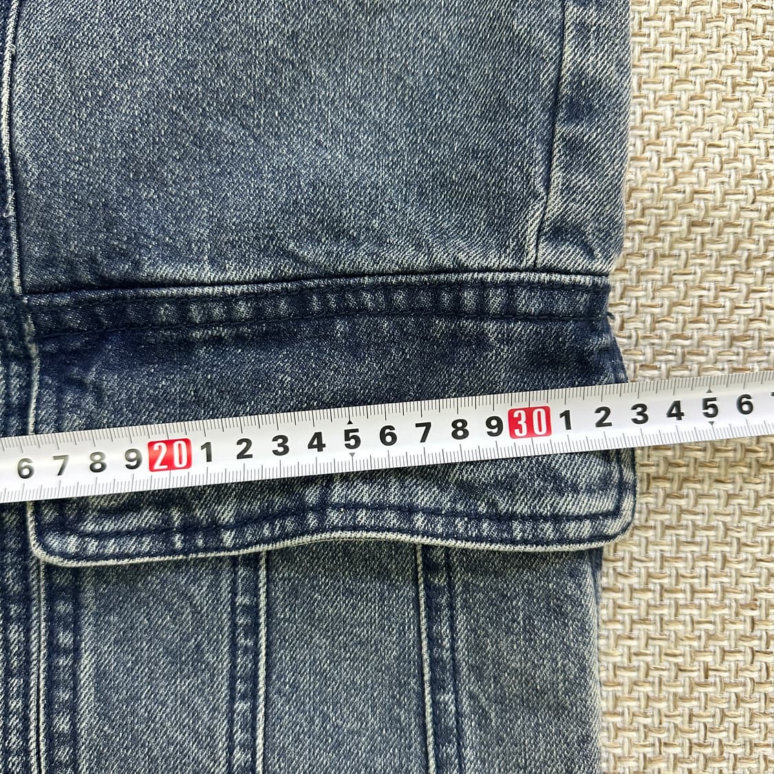 00M 일꼬르소 유틸리니 카고 데님 0421D 상품이미지8