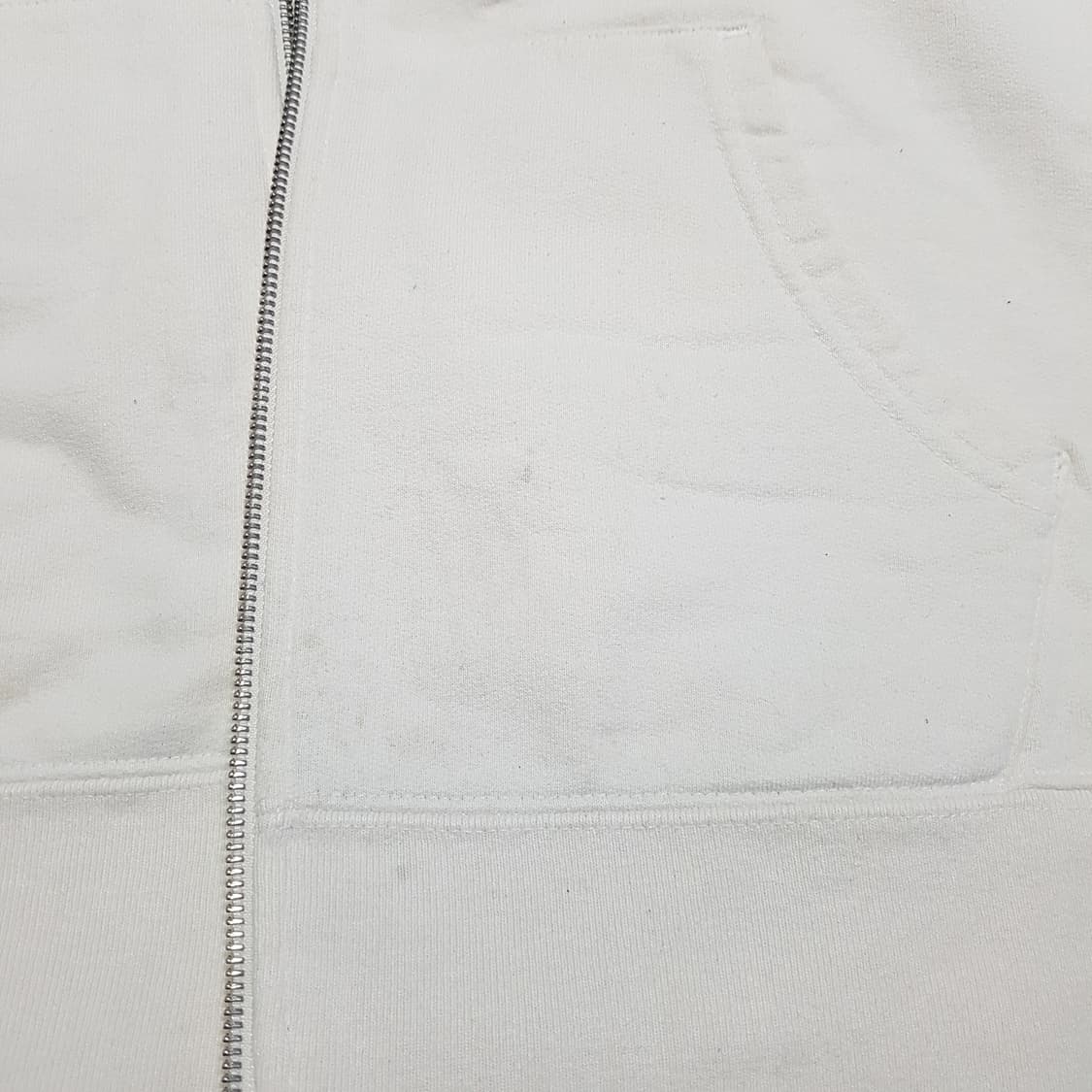 L 슈프림 스몰박스 로고 집업 후드 아이보리 오프화이트 후디 Suprem 상품이미지4