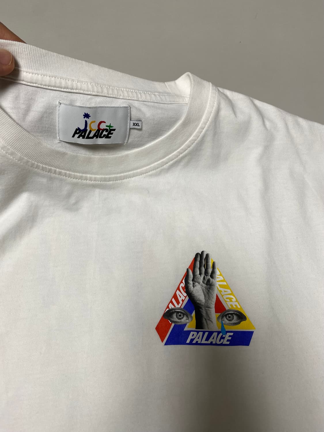 팔라스 x JCC 콜라보 티셔츠 화이트 XXL 상품이미지3