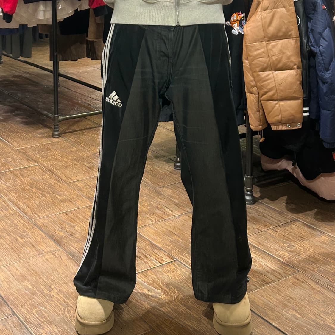 [HI] 아디다스 커스텀 벌룬 데님팬츠 상품이미지4