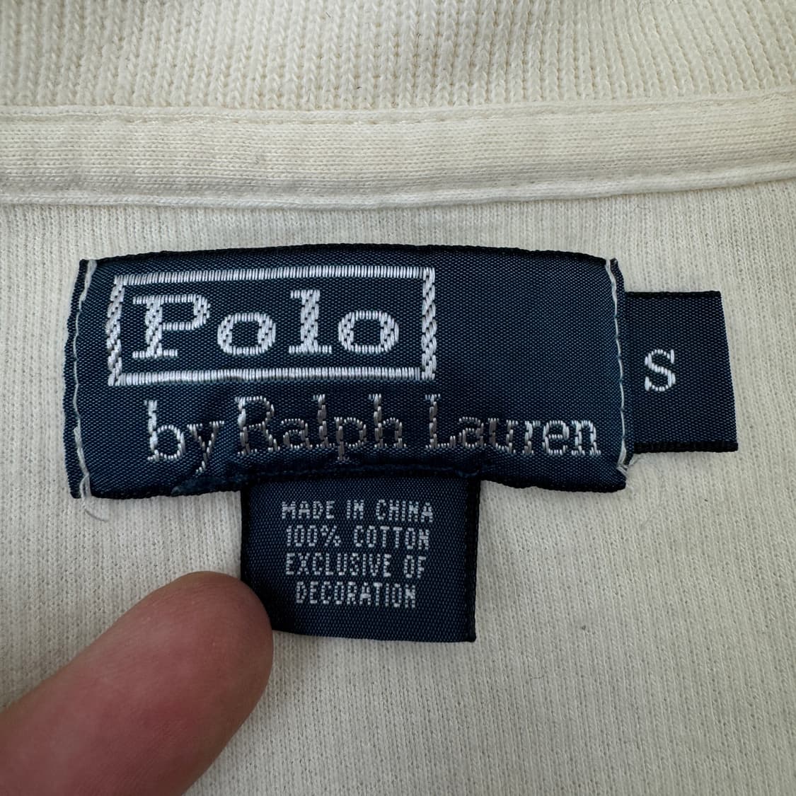 폴로 포니 아노락 코튼 반집업 니트 맨투맨 상품이미지5