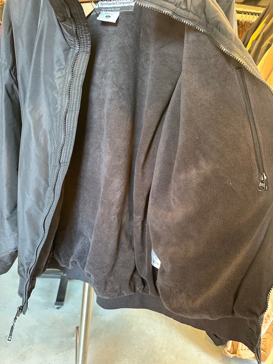 컬럼비아 윈드브레이커 후리스 라이닝 트랙 자켓 상품이미지8