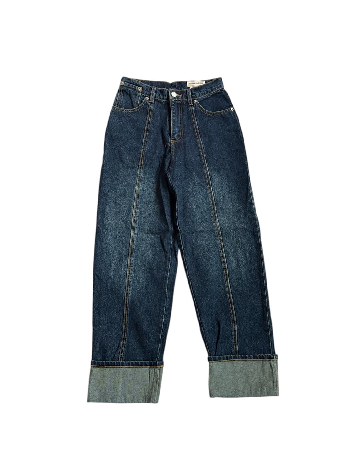 Wide Leg Roll-up Jean  상품이미지1