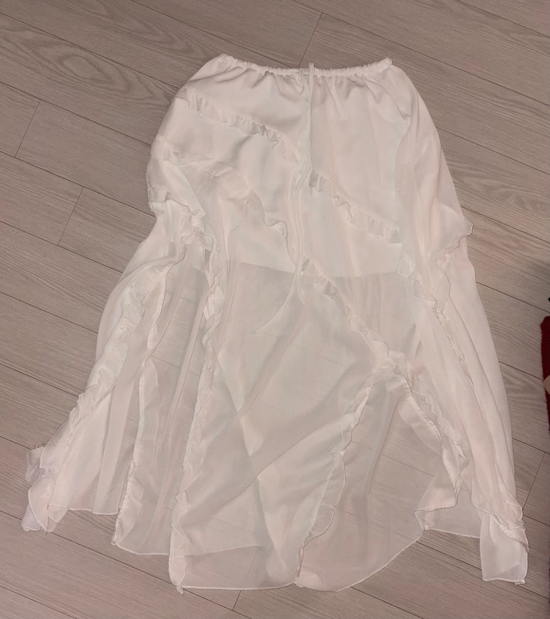 언발란스 롱 스커트 상품이미지1