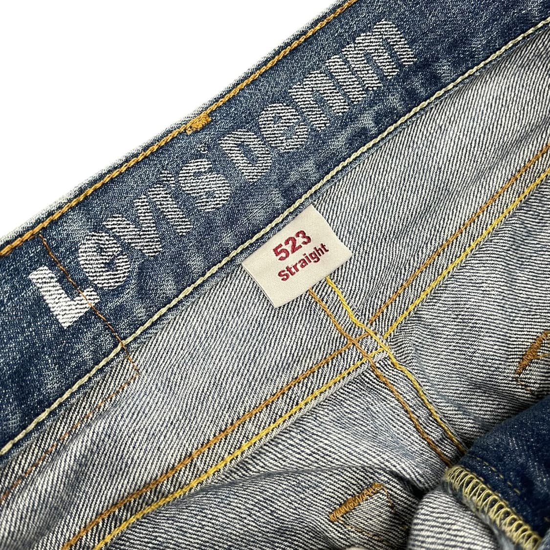 리바이스 523 워싱 데님팬츠 상품이미지4