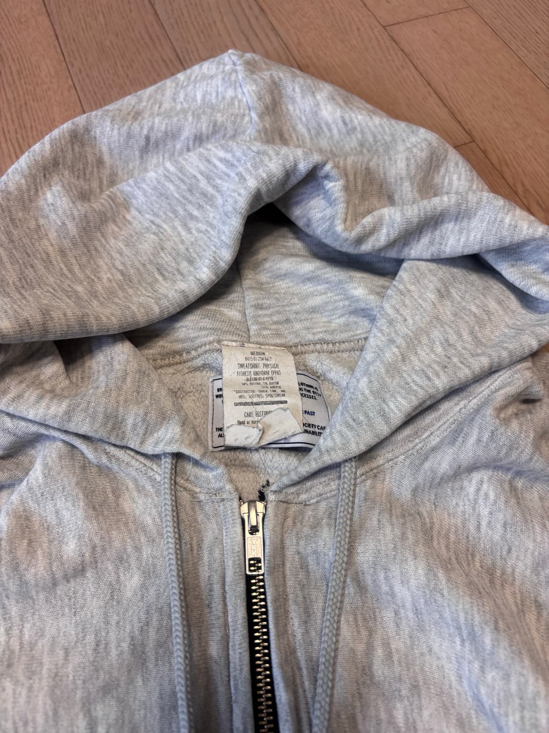 올리언스스토어 빈티지 리폼 후드 집업 상품이미지5