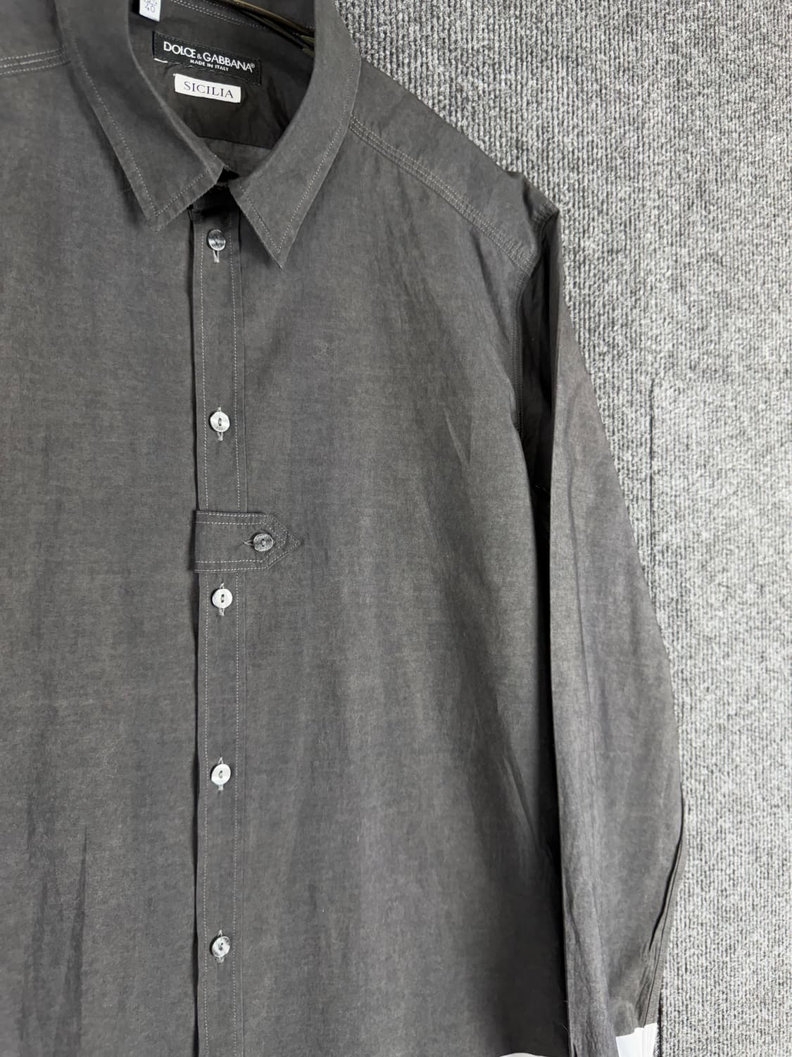 돌체앤가바나 잉크다잉 블럭셔츠 상품이미지6