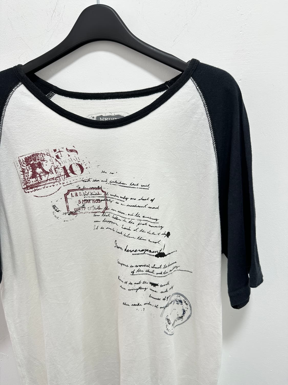 Vintage y2k lettering tee 상품이미지4