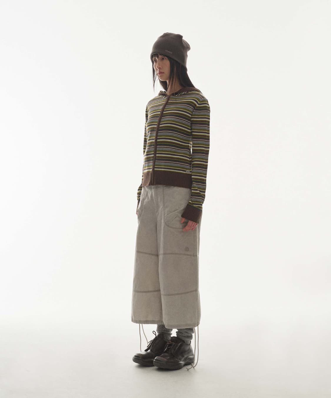 코이세이오 소프트 니트집업 상품이미지1