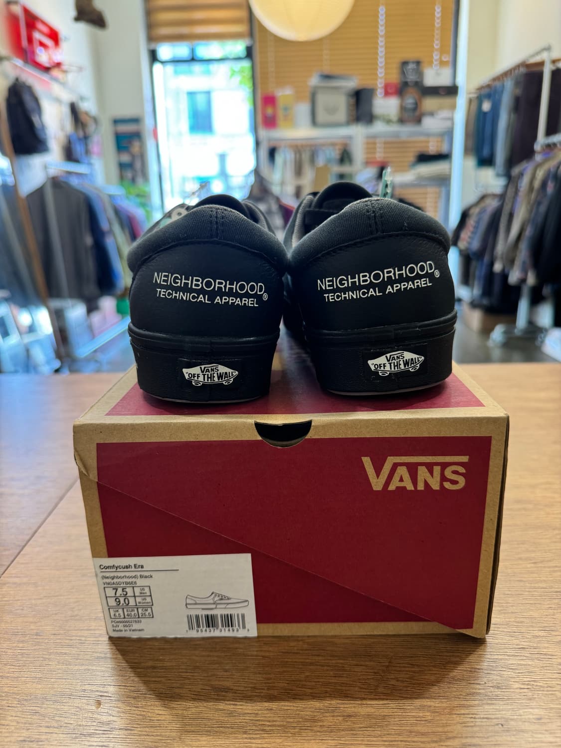[255mm] 반스 x 네이버후드 컴피쿠시 에라 블랙 상품이미지8