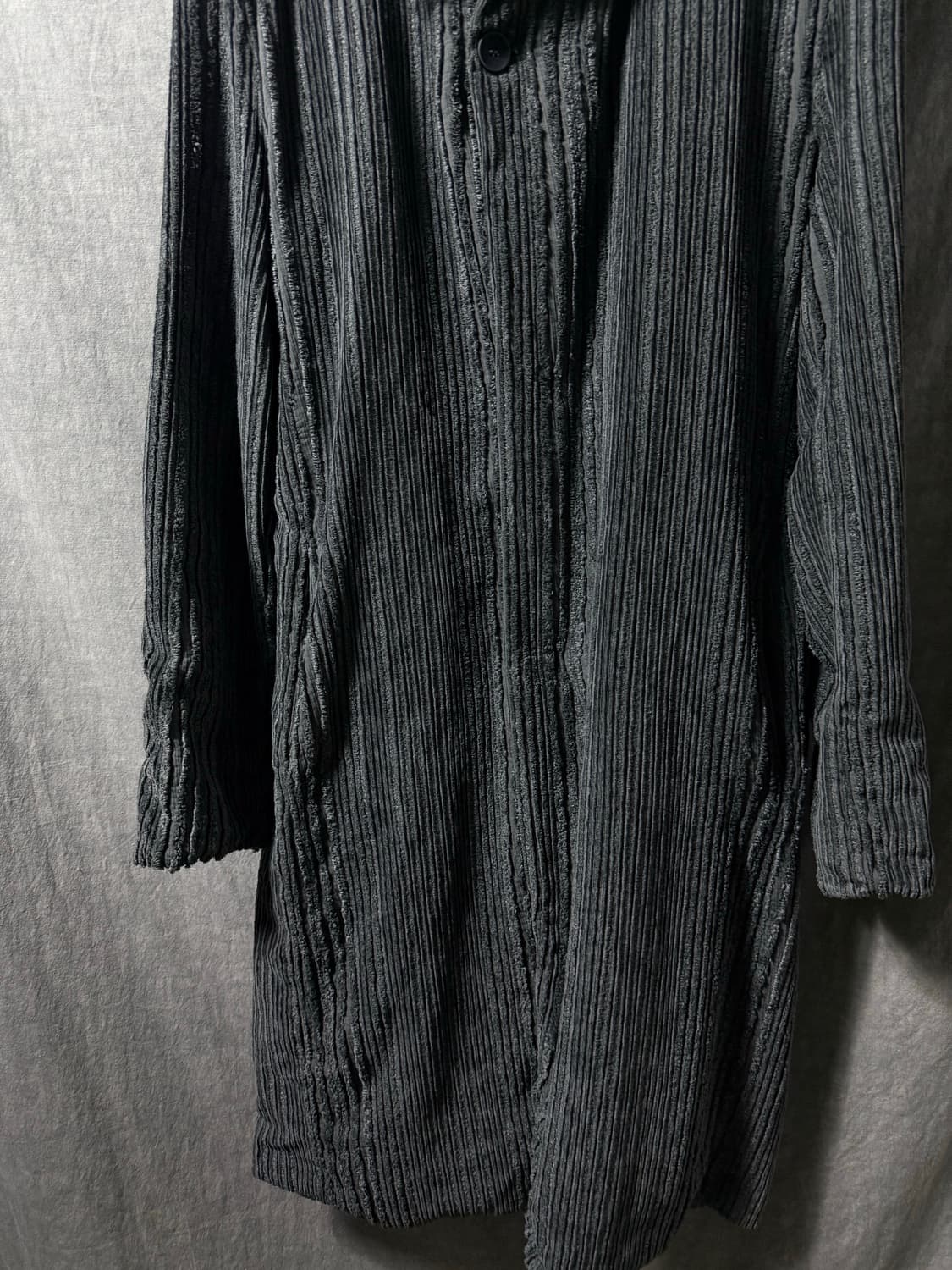 TRANSIT UOMO Textured Corduroy Long Coat 상품이미지5