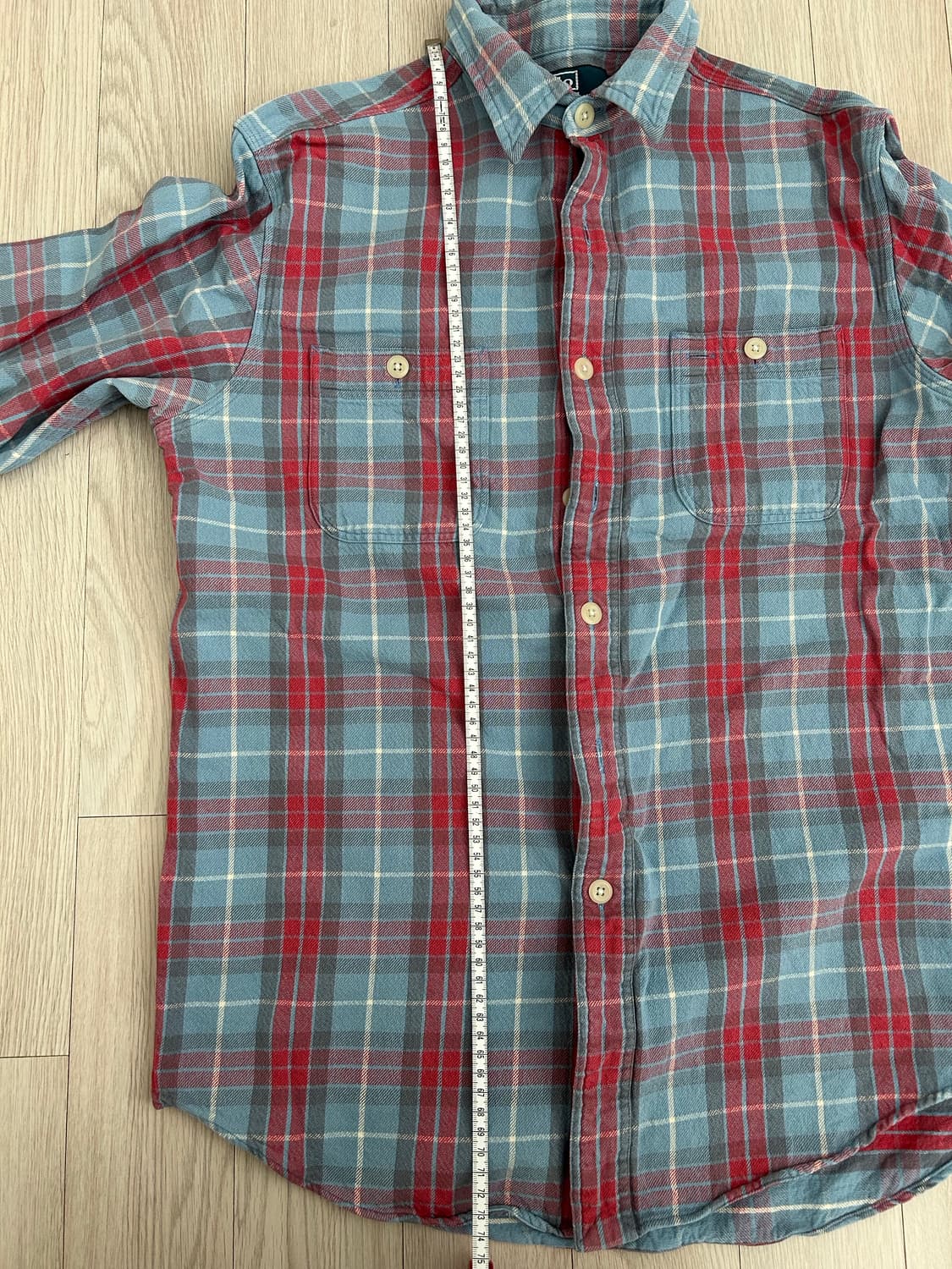 빈티지 폴로 체크 셔츠 상품이미지6