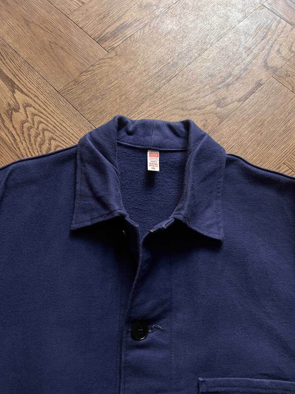 [L]90's ROFA사 프랑스 제조 몰스킨 프렌치 워크자켓 상품이미지3