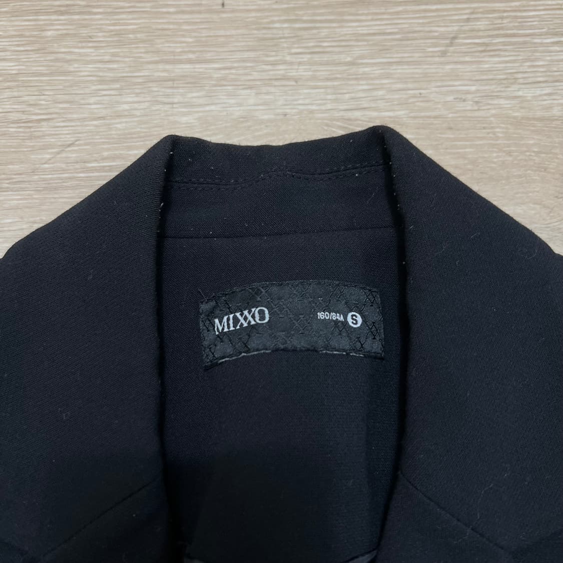 미쏘 여성 더블 테일러드 블레이저 정장자켓 [블랙] S/90 상품이미지4