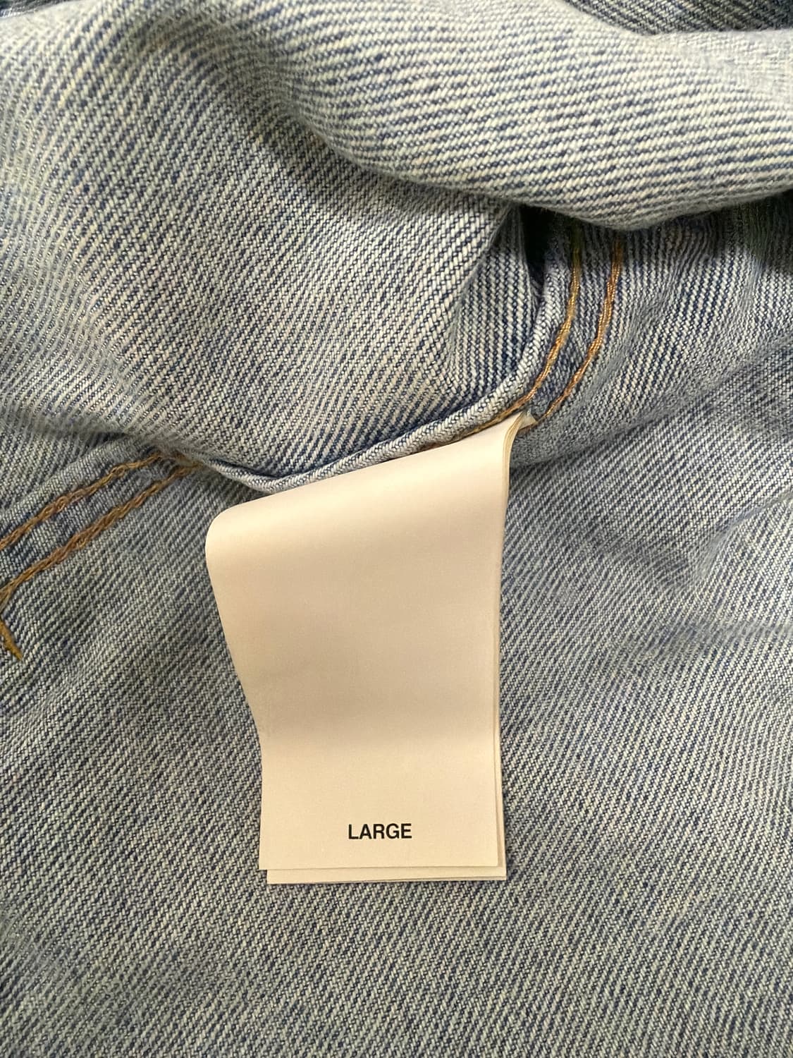 피어오브갓 시빌컬렉션 데님 트럭커 자켓 라이트 인디고 상품이미지5