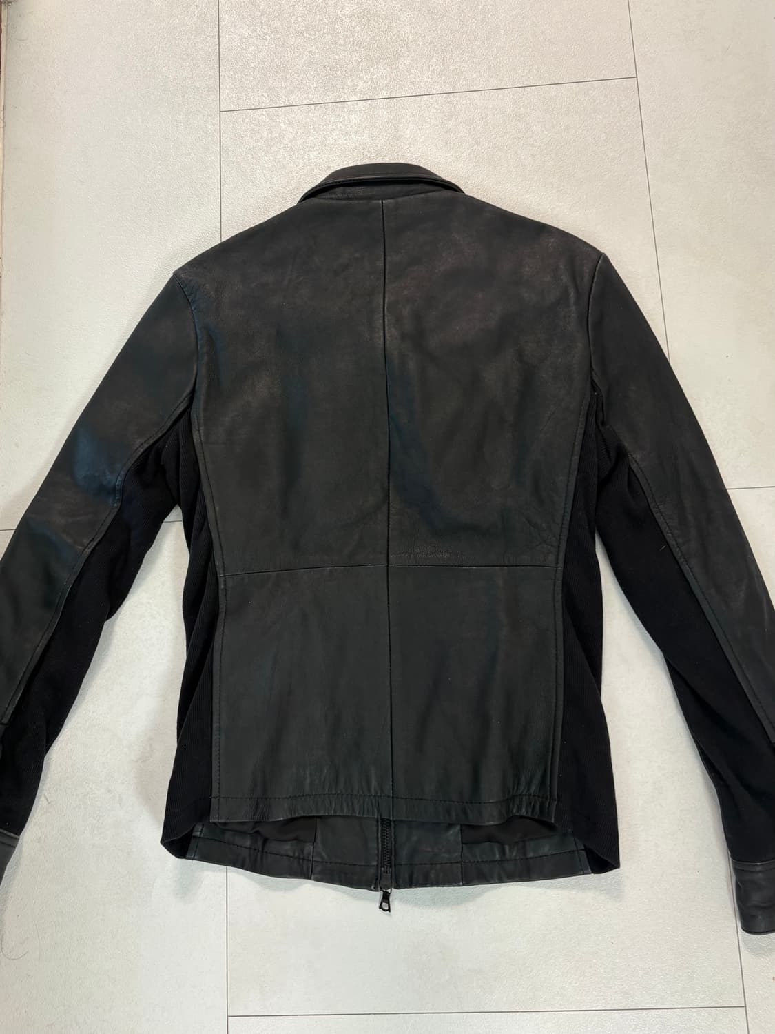 No id 렘 레더 자켓 상품이미지3