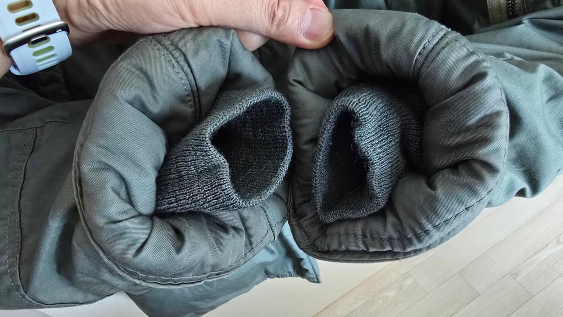 데드스탁급 N-3B 1970 코요테 퍼 100% 울파일 M 상품이미지7