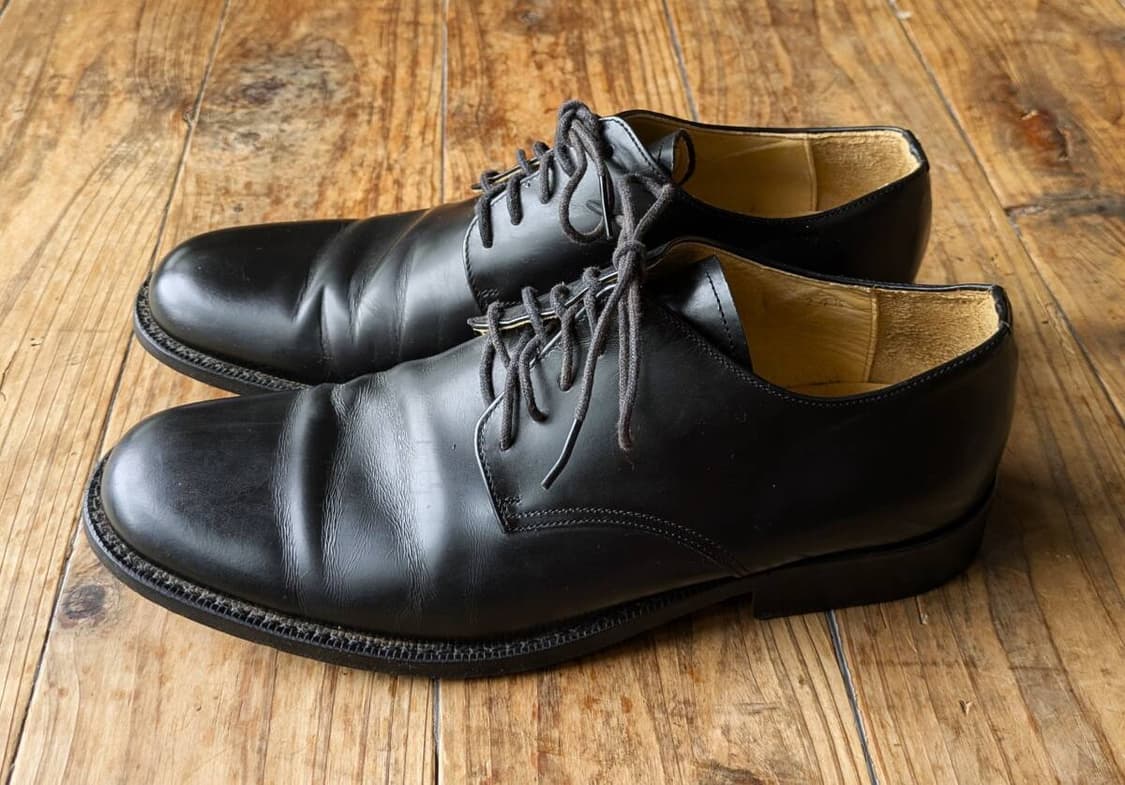 꼼데가르송 레이디스 플레인토 더비슈즈 상품이미지4