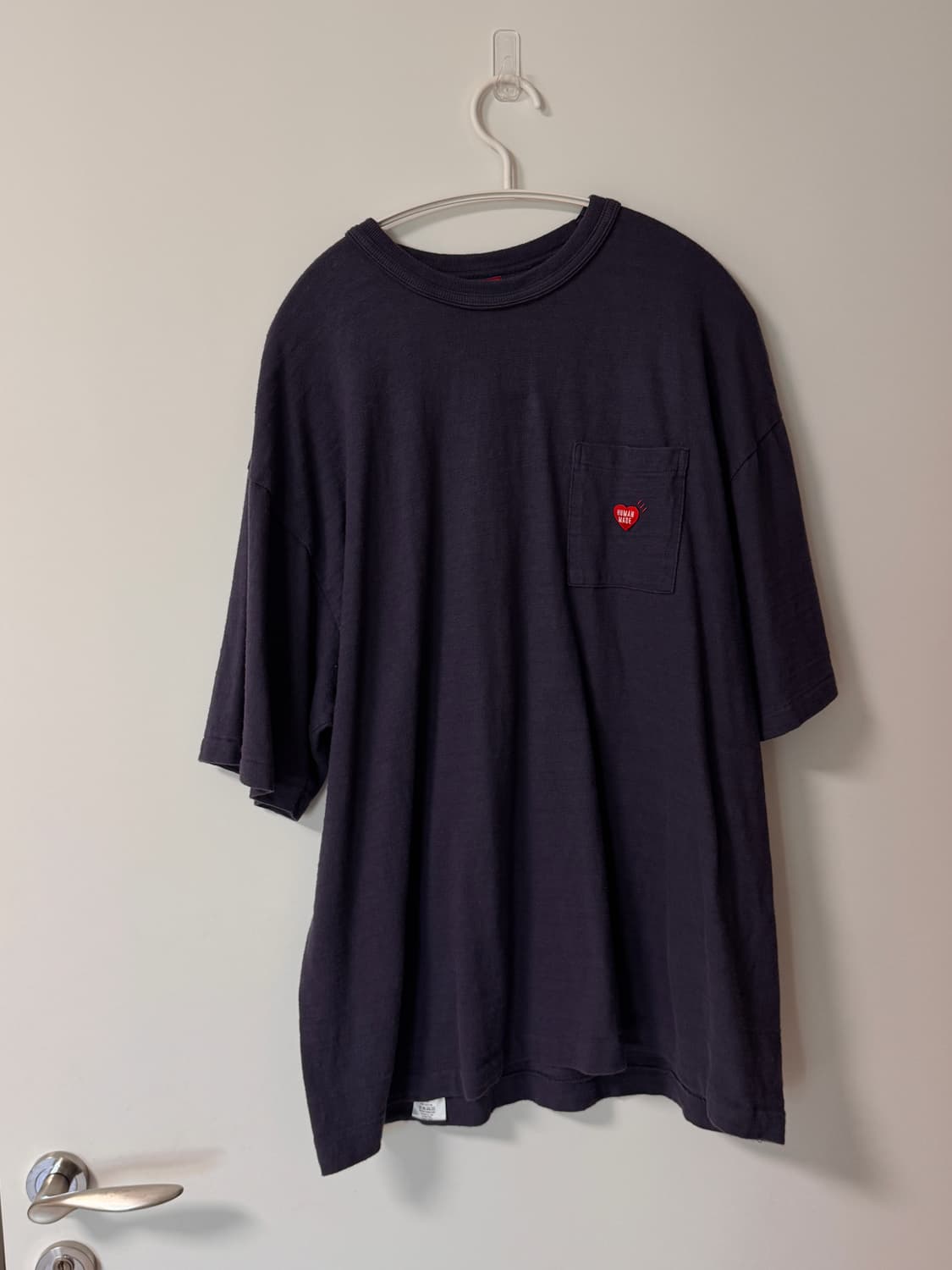 휴먼메이드 네이비 하트스몰로고 xxl 상품이미지1