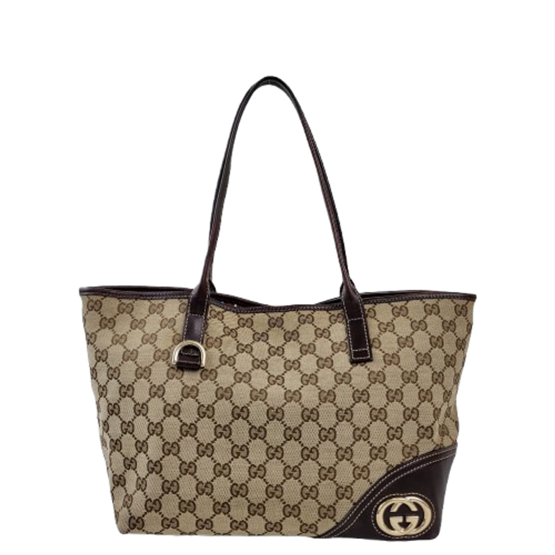 정품 구찌 169946 브릿 인터로킹 자가드 숄더백 상품이미지1