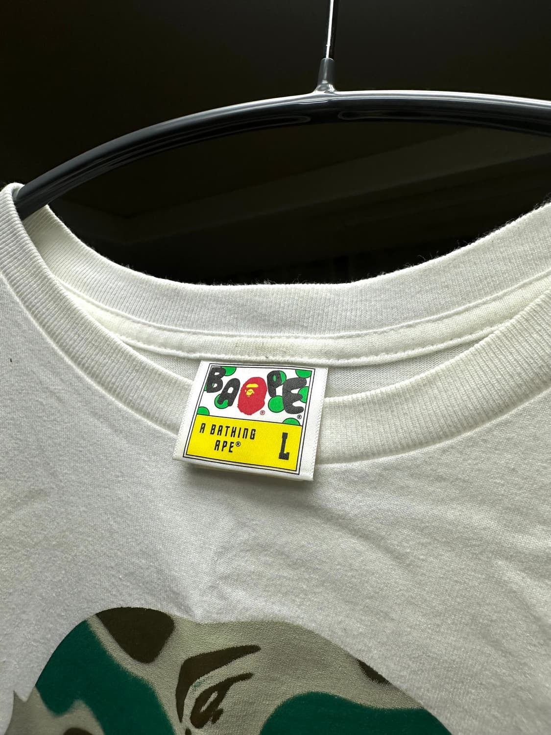 Bape camo Ape head T-shirt (L) 상품이미지5