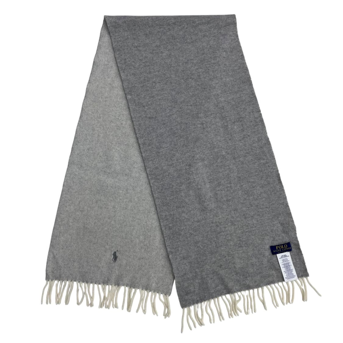폴로 랄프로렌 네이비포니 연그레이 앙고라 머플러 상품이미지4