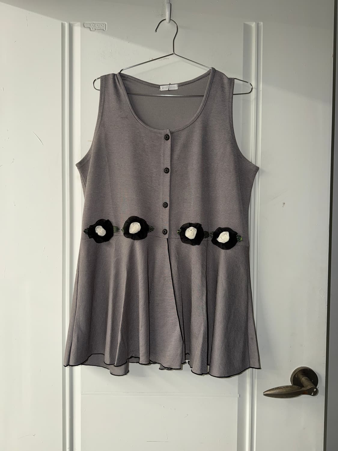 일본빈티지 페어리 플라워 레이어드 베스트 상품이미지1