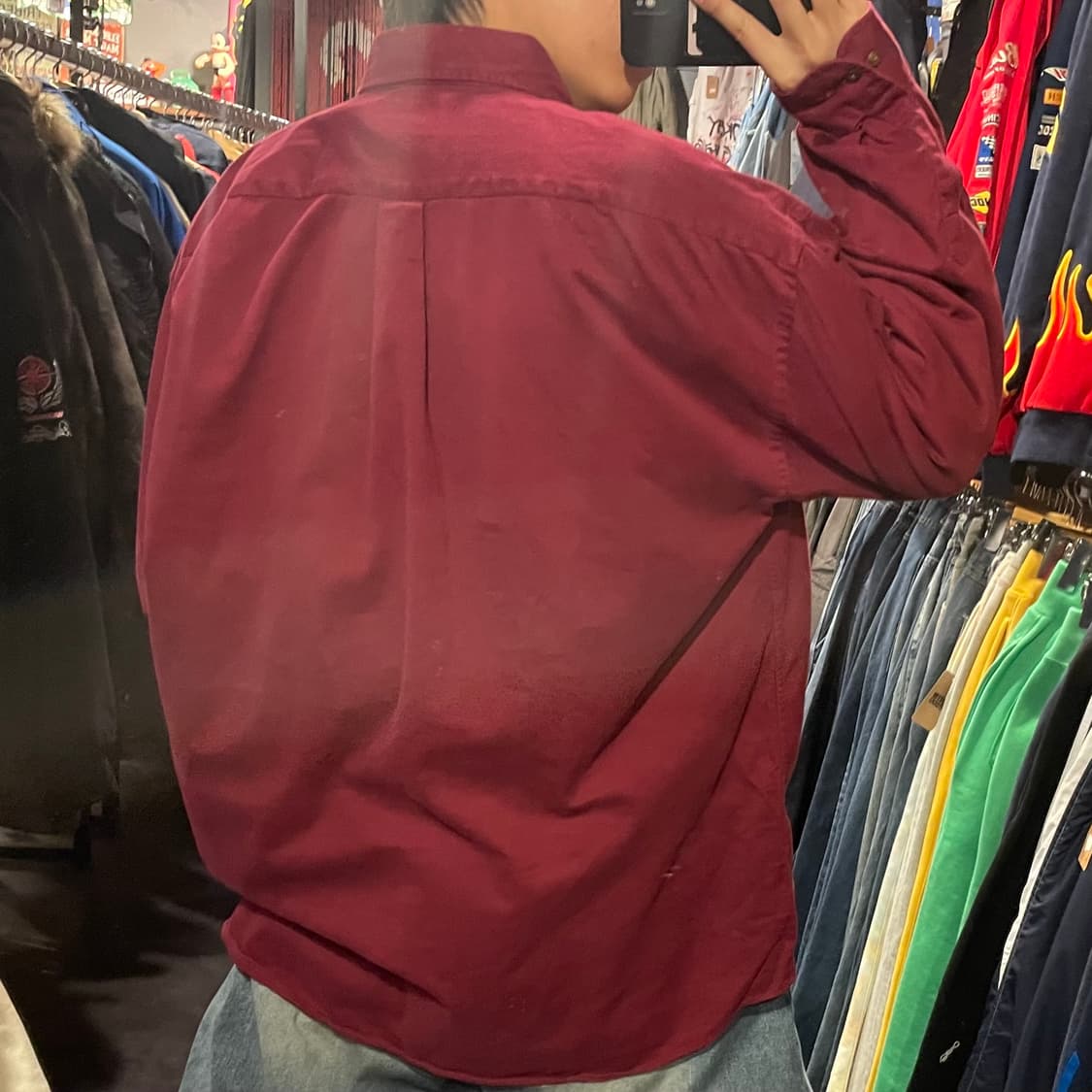 [IM] carhartt 칼하트 버건디 긴팔셔츠 상품이미지5