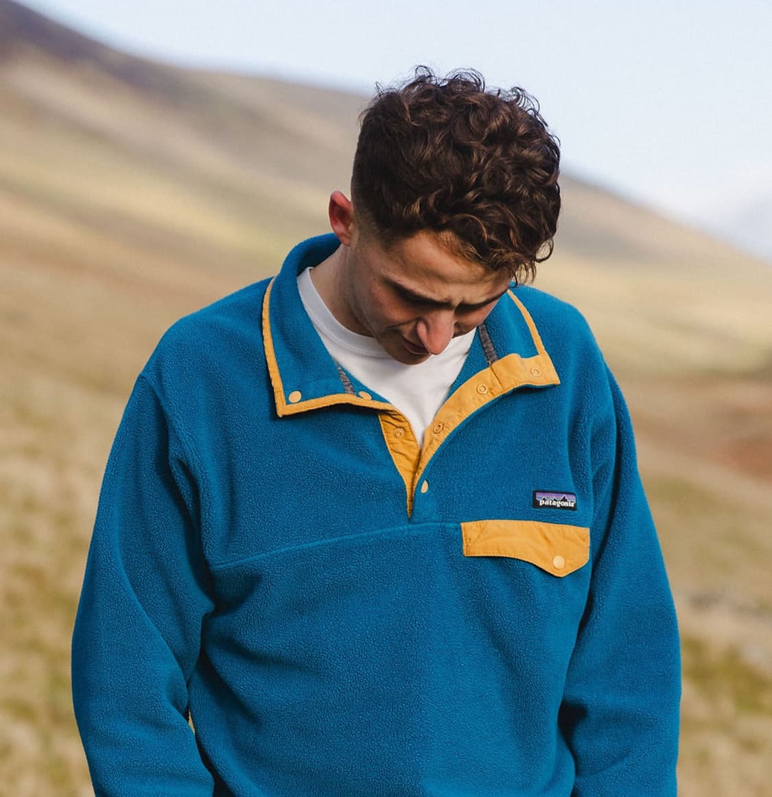 [L] 파타고니아 신칠라 스냅티 언더 워터 블루 상품이미지1