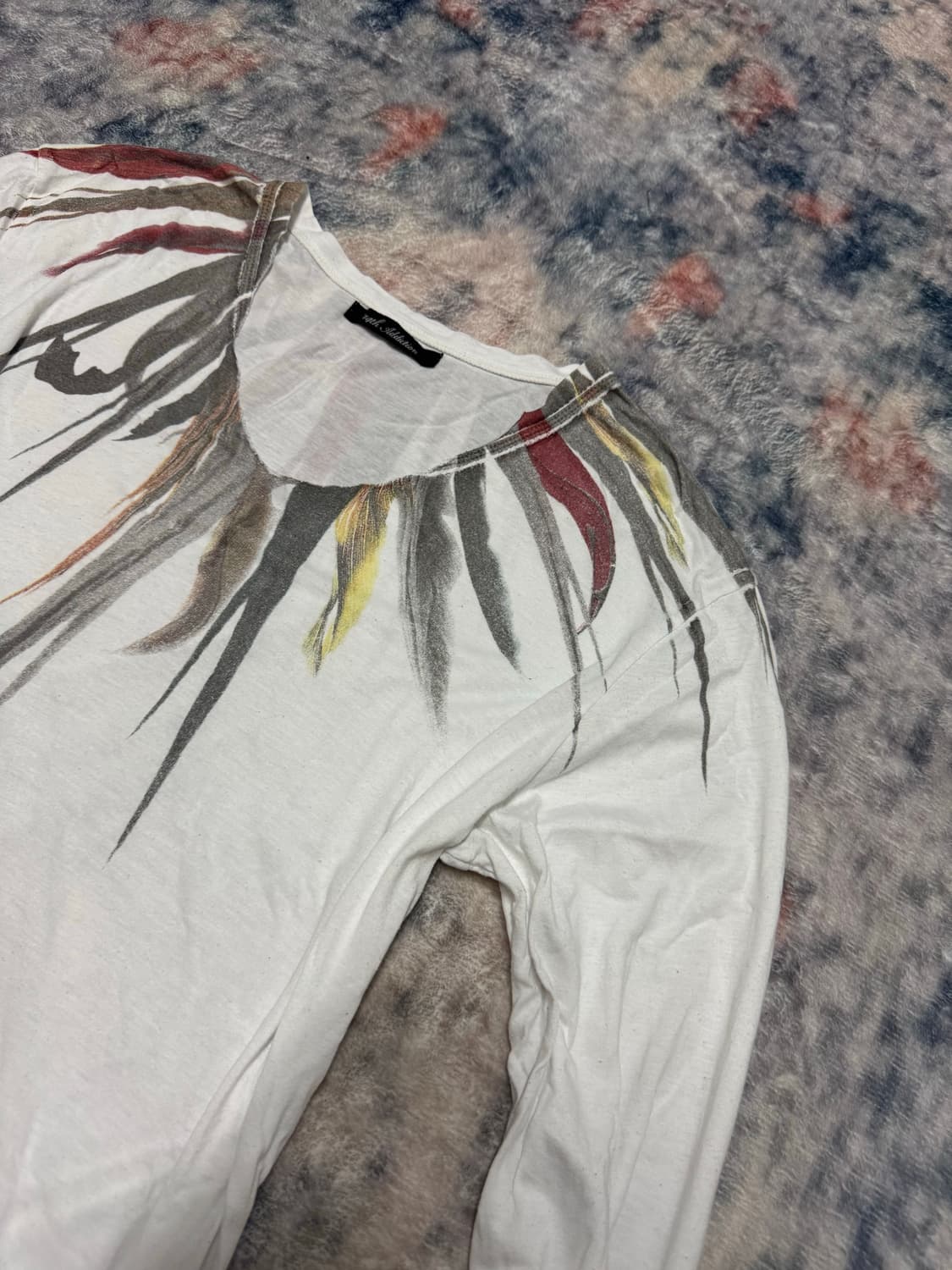 14th addiction feather printing cut sew 상품이미지4