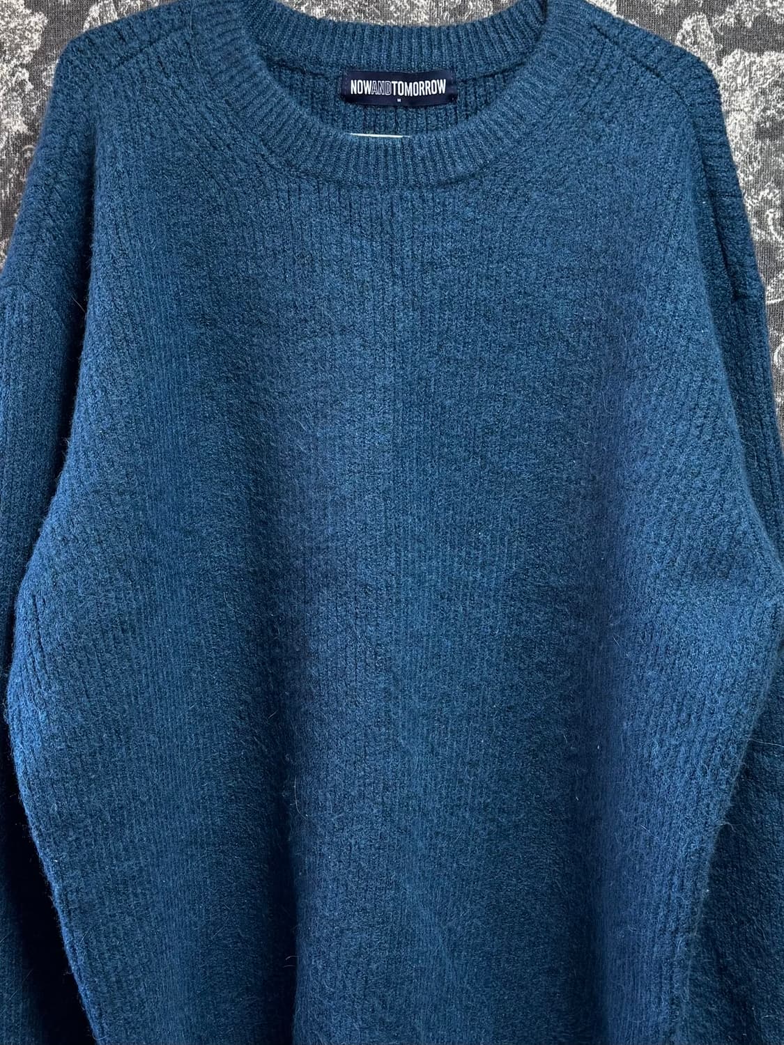 now and tomorrow 나우앤투모로우 네이비 니트 상품이미지3