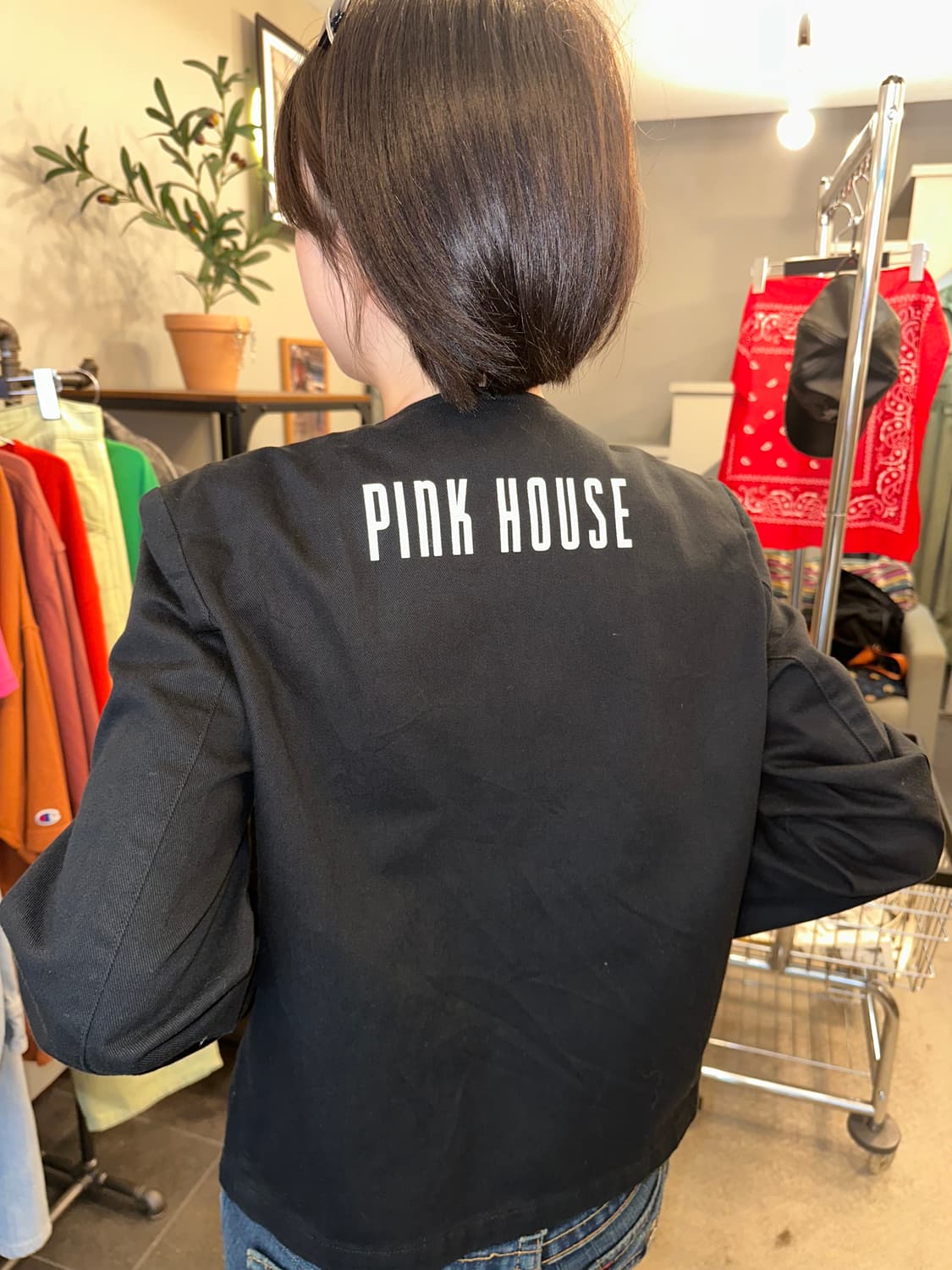 Pink House snap button jacket 상품이미지3