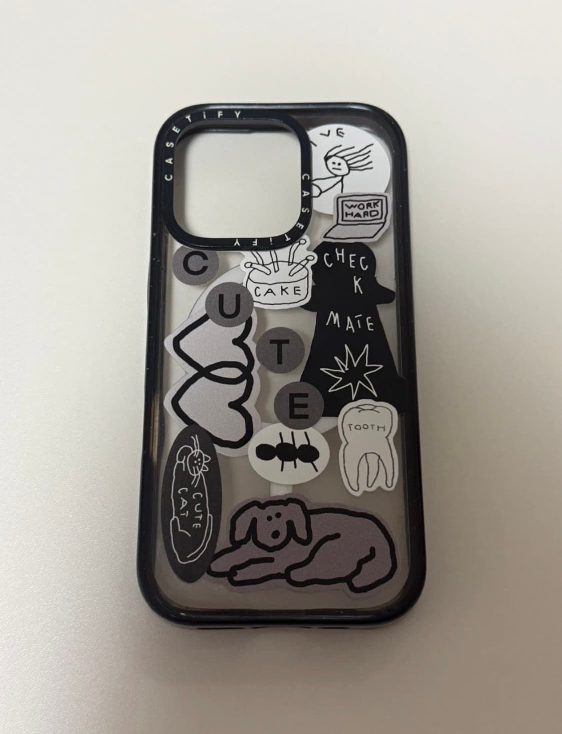 아이폰16프로 케이스티파이 이나피 스티커01 맥세이프 상품이미지1