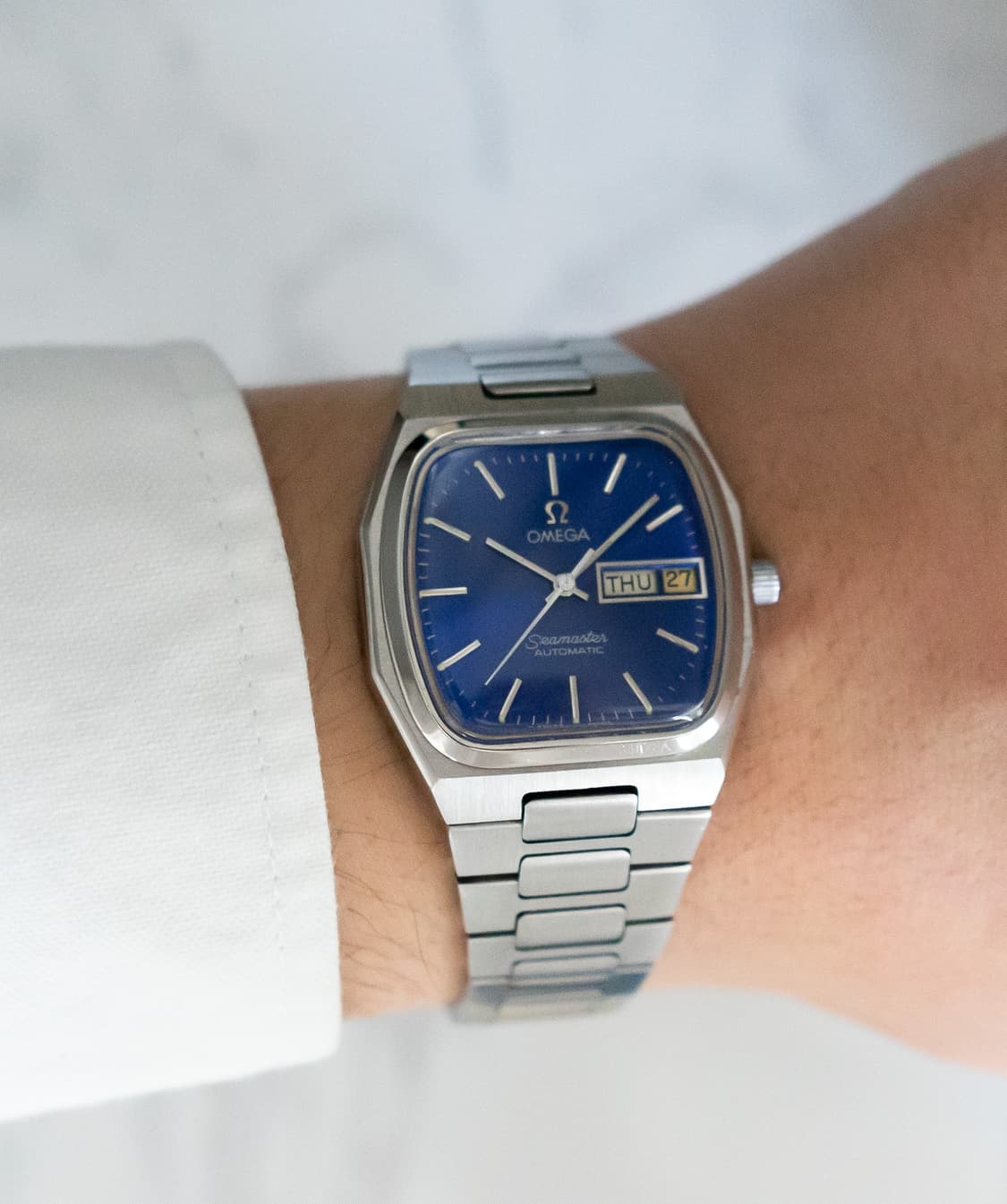 오메가 씨마스터 옥토 청판 뻐뻐시 상위라인 빈티지 오토매틱 시계 상품이미지1