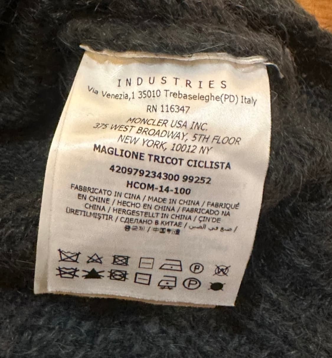 몽클레어 노르딕 패턴 니트 상품이미지4