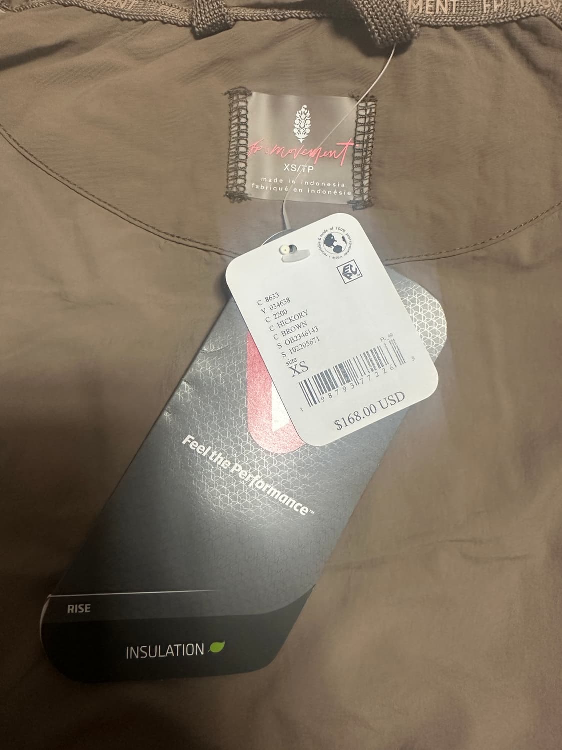 프리피플 무브먼트 푸퍼 베스트 xs (새제품) 상품이미지6