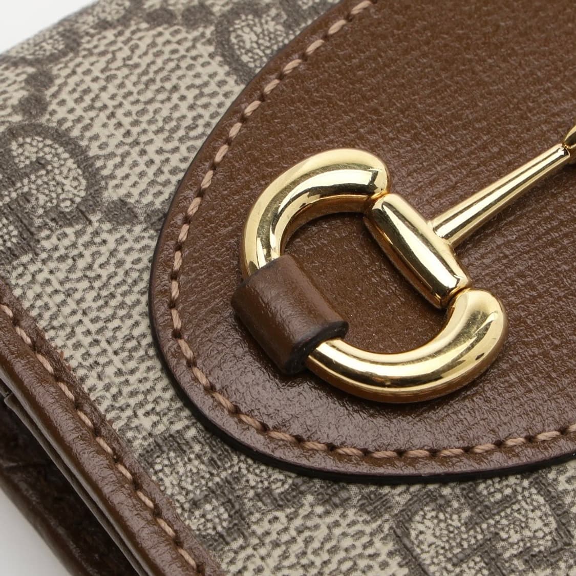 구찌 홀스빗 1955 GG 수프림 캔버스 카드지갑 상품이미지5