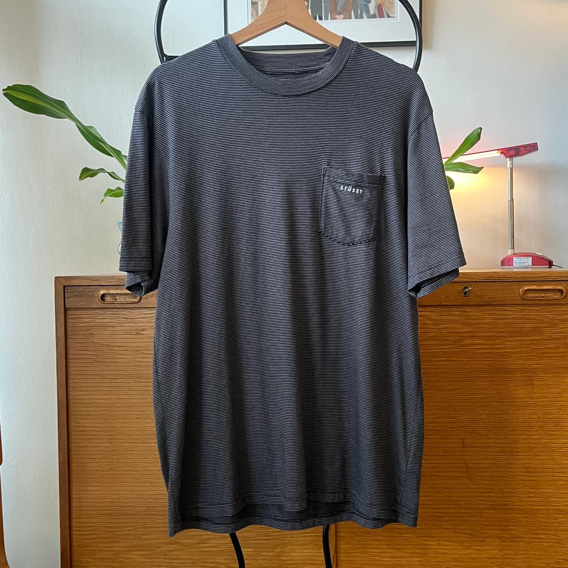 Stussy pocket 1/2 T-shirt ( ~103 ) 상품이미지1